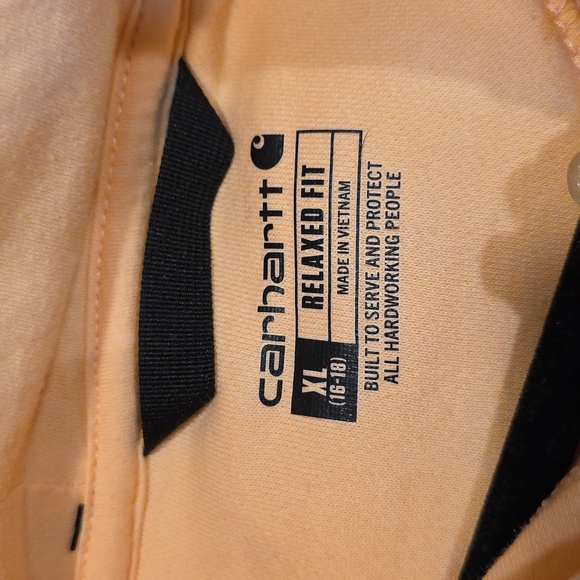 Carhart Peach XL Hoodie - Picture 4 of 4